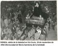 Icon of RONDA, salida de la Soledad en Via Crucis en noviembre del 56